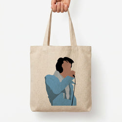 Iconic Suit Tote Bag — Natural / Large