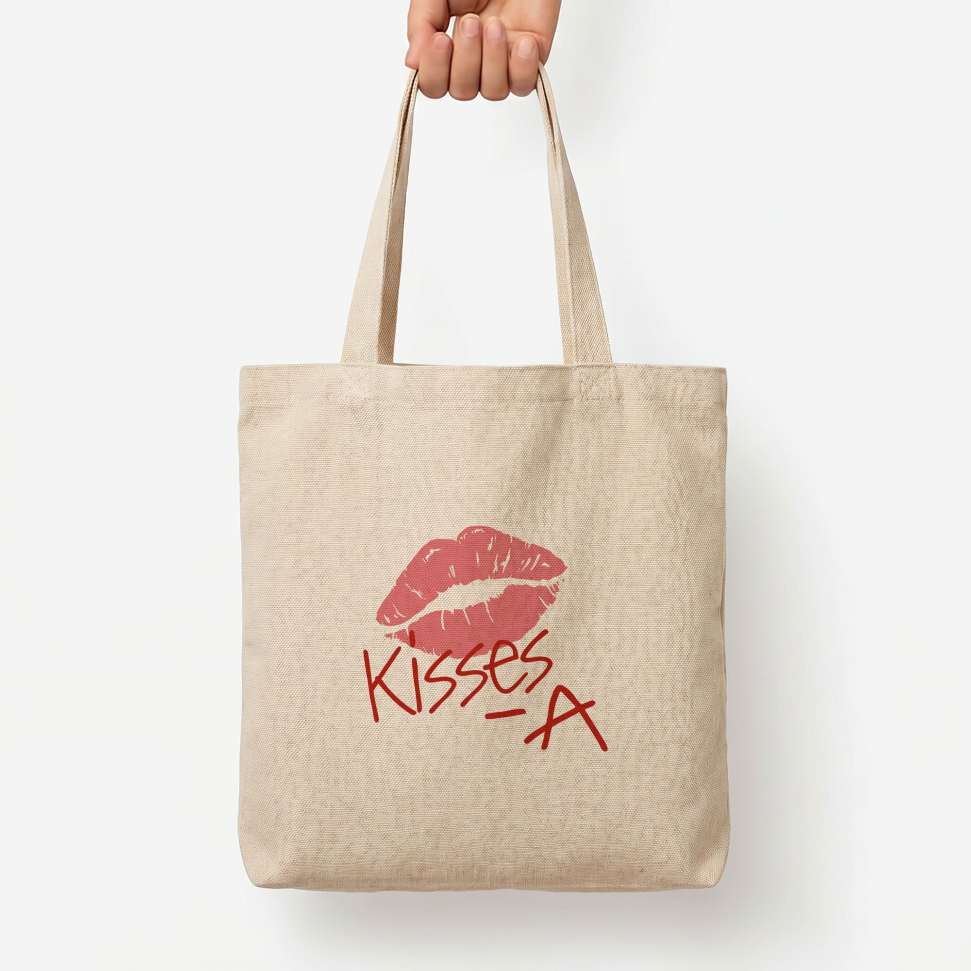Kisses - A - Pretty Litte Liars Tote Bag — Natural / Large
