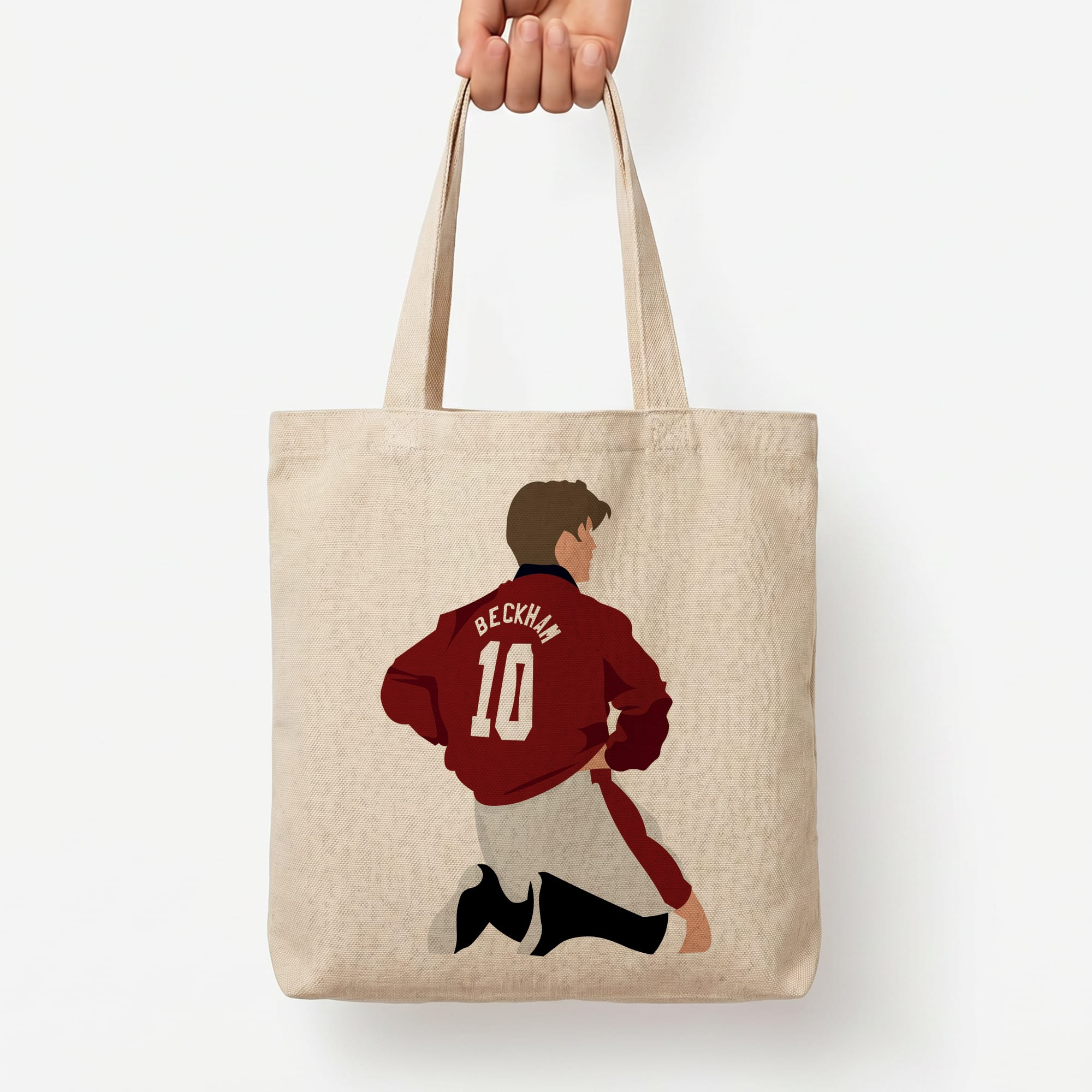 Beckham Tote Bag — Natural / Large