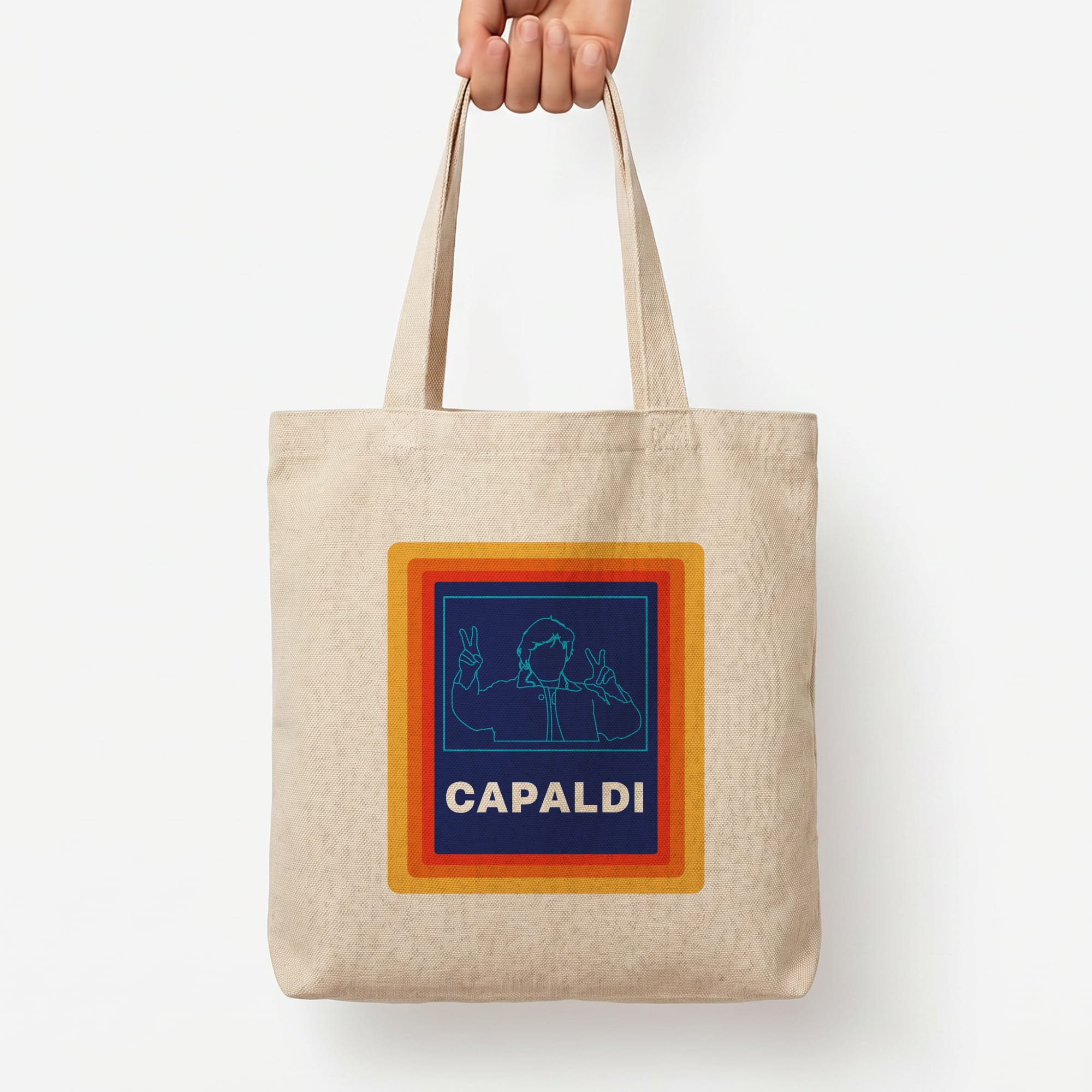 Capaldi  Tote Bag — Natural / Large