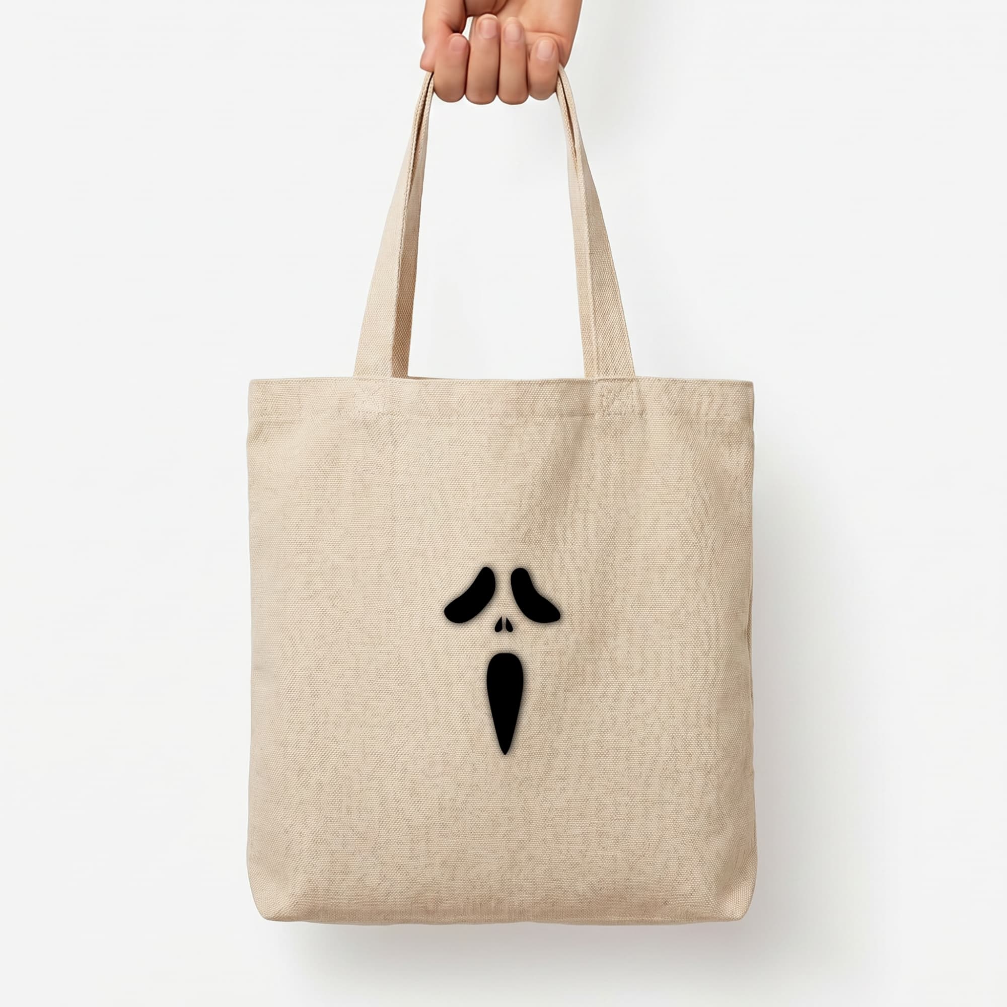 Scream - Halloween  Tote Bag — Natural / Large