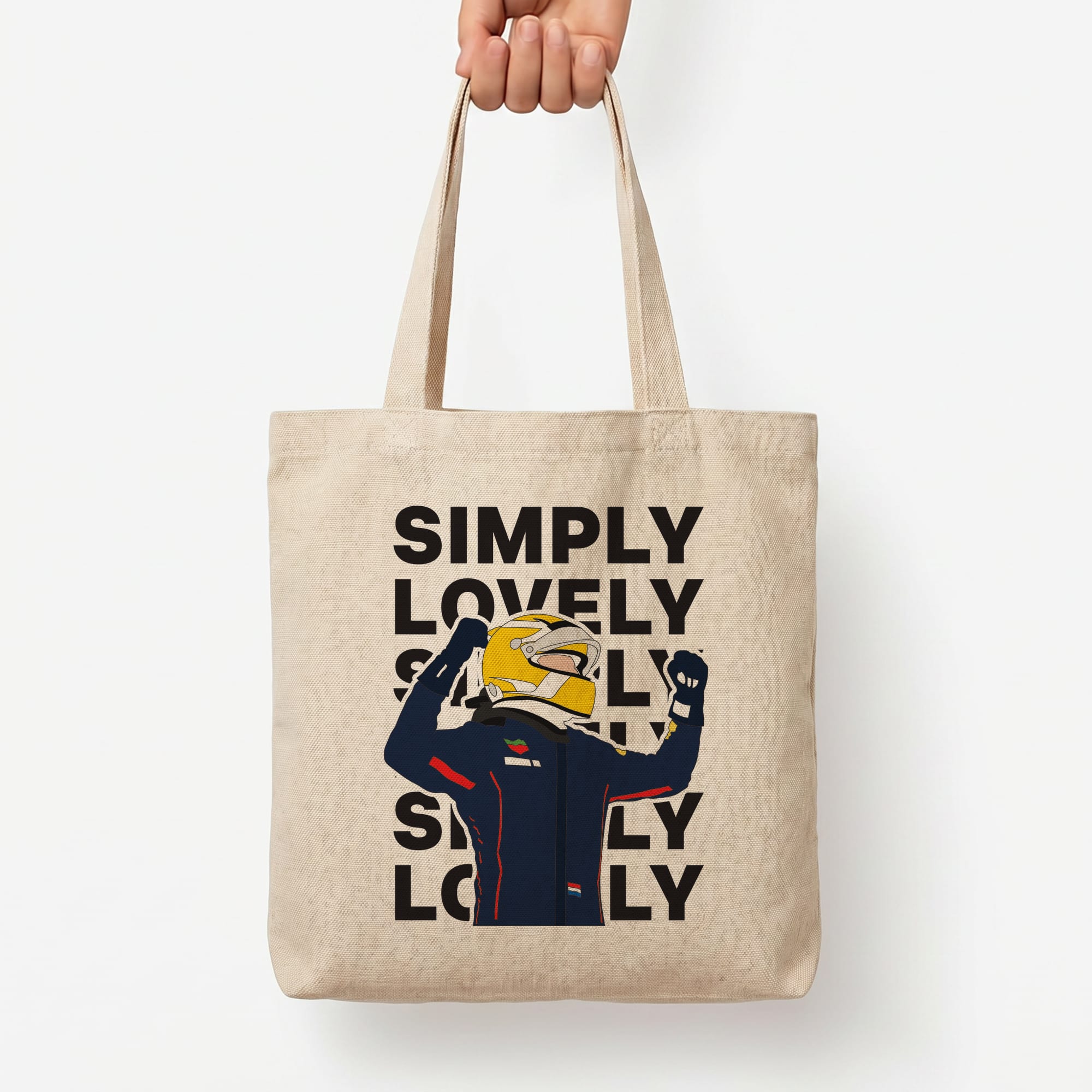 Max Simply Lovely Tote Bag — Natural / Large