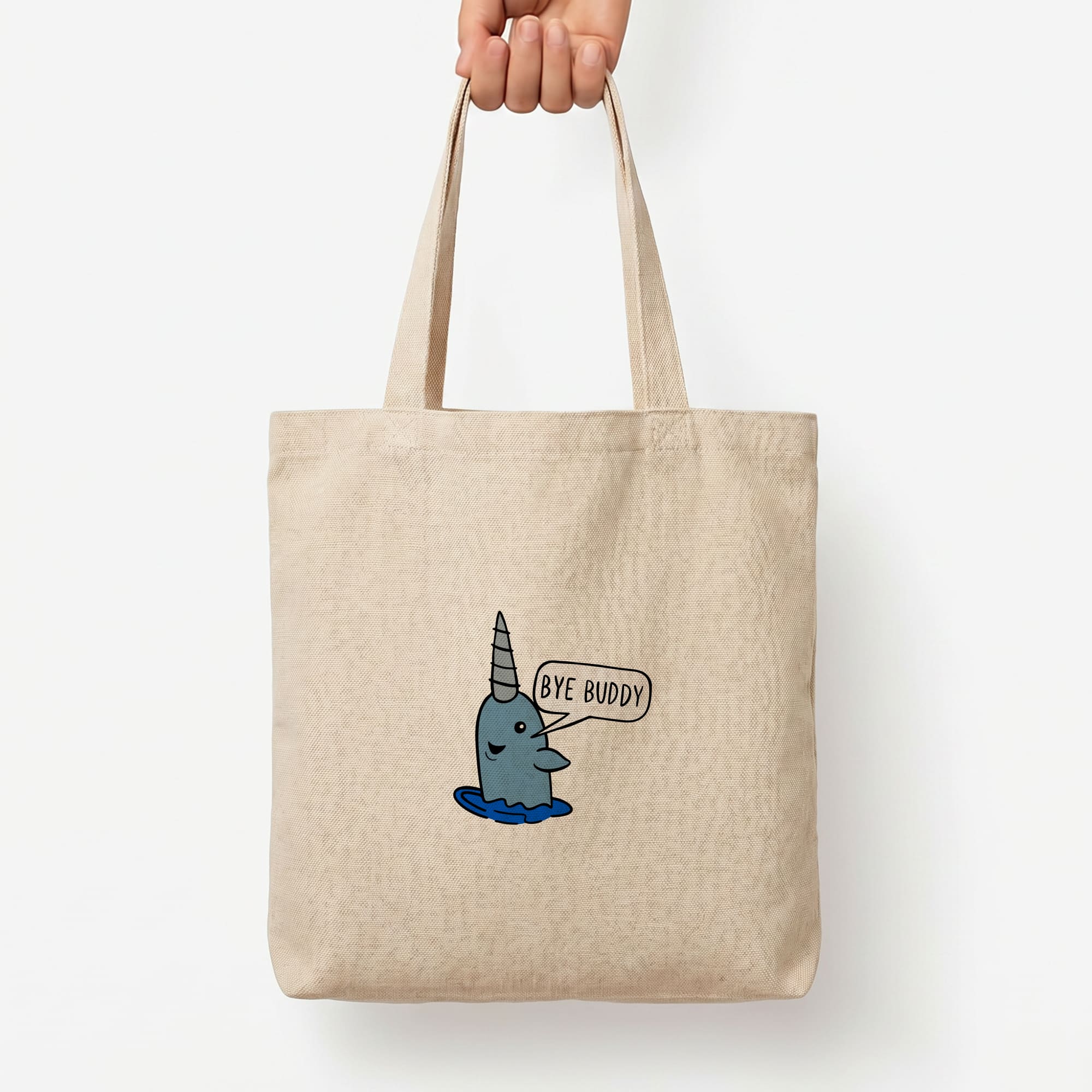 Bye Buddy - Elf  Tote Bag — Natural / Large