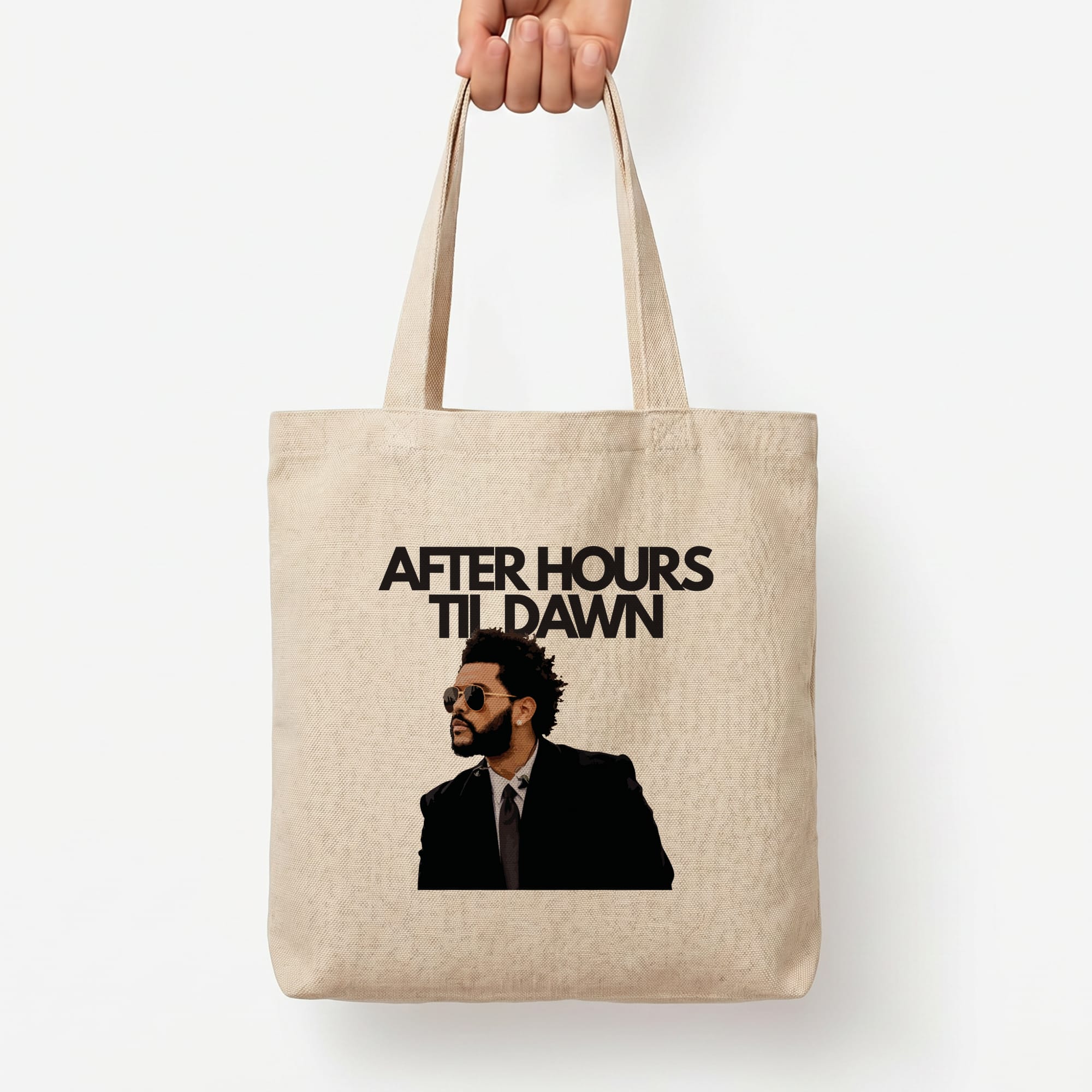 AHTD Singer Tote Bag — Natural / Large