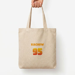 Kachow 95 - Cars Tote Bag — Natural / Large