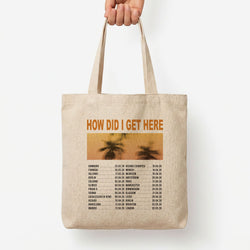 HDIGH Tour 2026 Tote Bag — Natural / Large