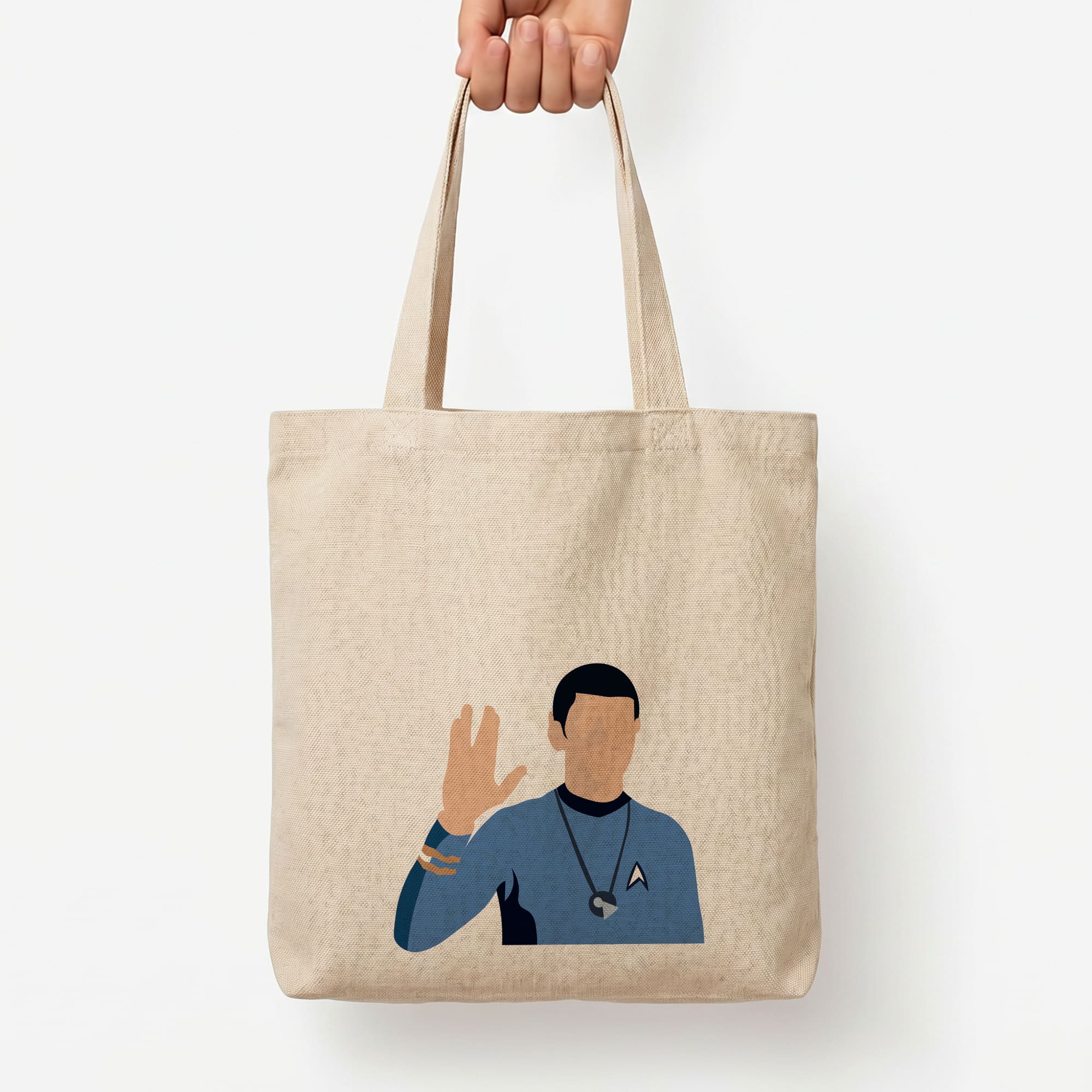 Spock Tote Bag — Natural / Large