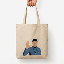 Spock Tote Bag — Natural / Large