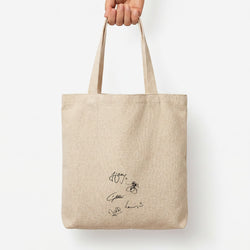 1D Signatures Tote Bag — Natural / Large