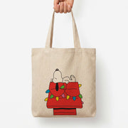 Cartoon Beagle Fairylights Tote Bag 3