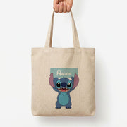 Standing Blue Alien - Personalised Disney Tote Bag 3