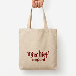 Mischief Tote Bag — Natural / Large