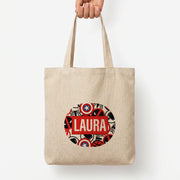Collage - Personalised Superhero Comic Tote Bag 3