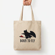 Dragon Born To Fly Tote Bag 3