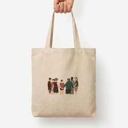 Group - Clown Tote Bag — Natural / Large