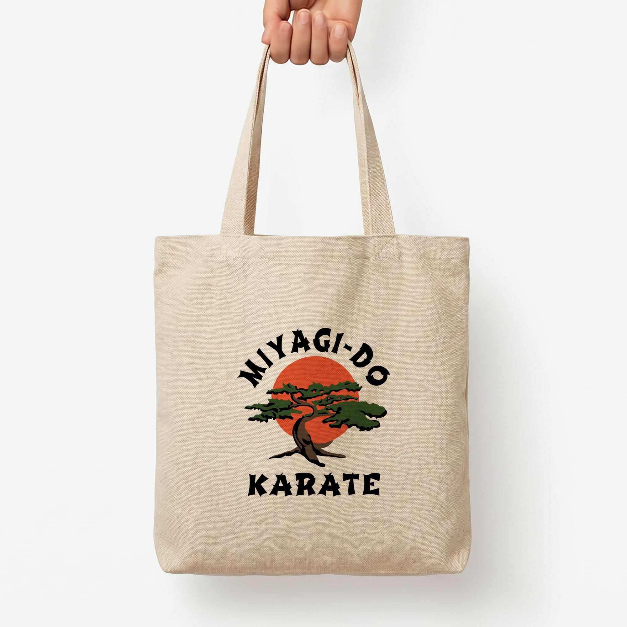 Miyagi-do Karate - C Kai Tote Bag — Natural / Large