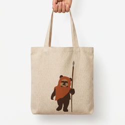 Ewok Tote Bag — Natural / Large