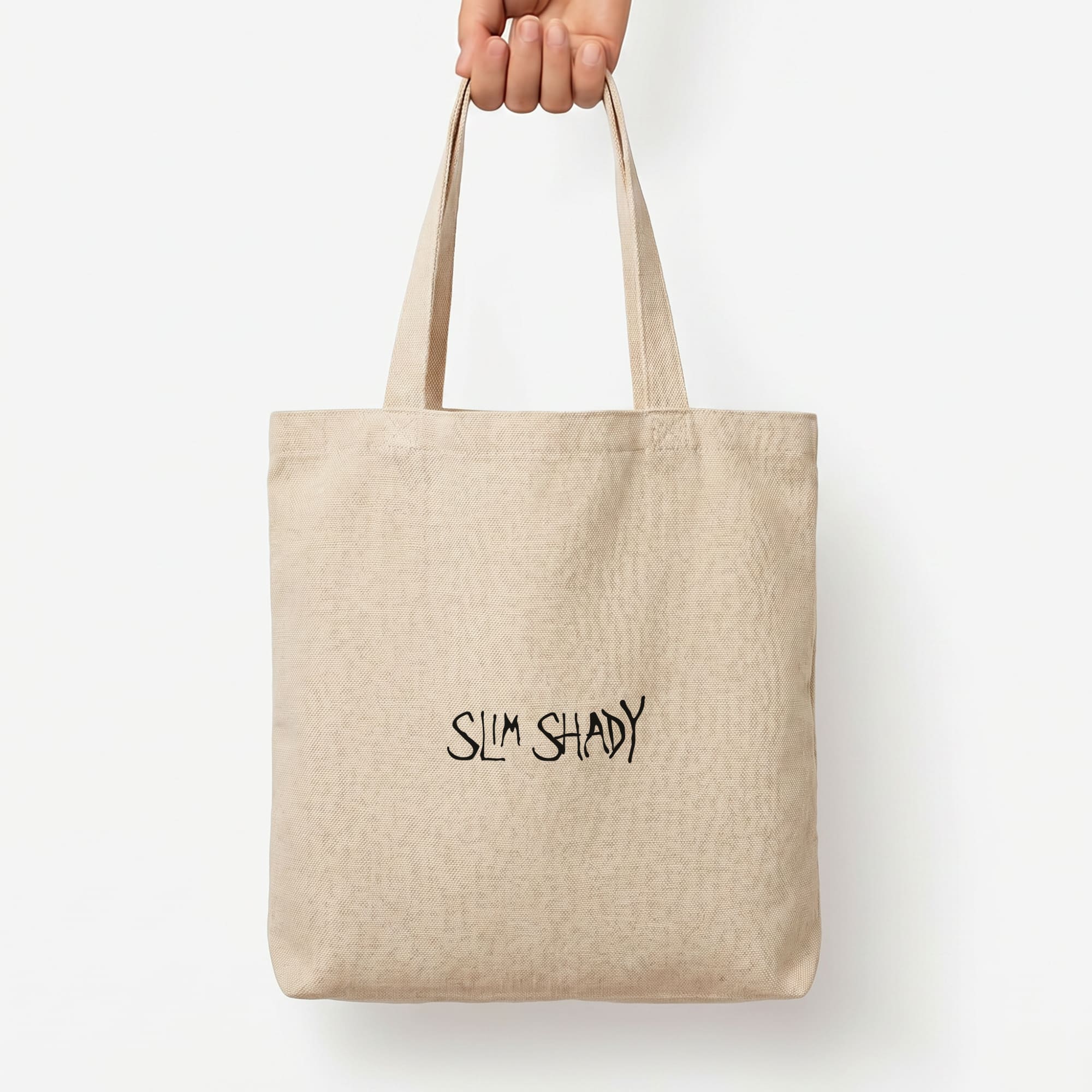 Slim Shady Tote Bag — Natural / Large