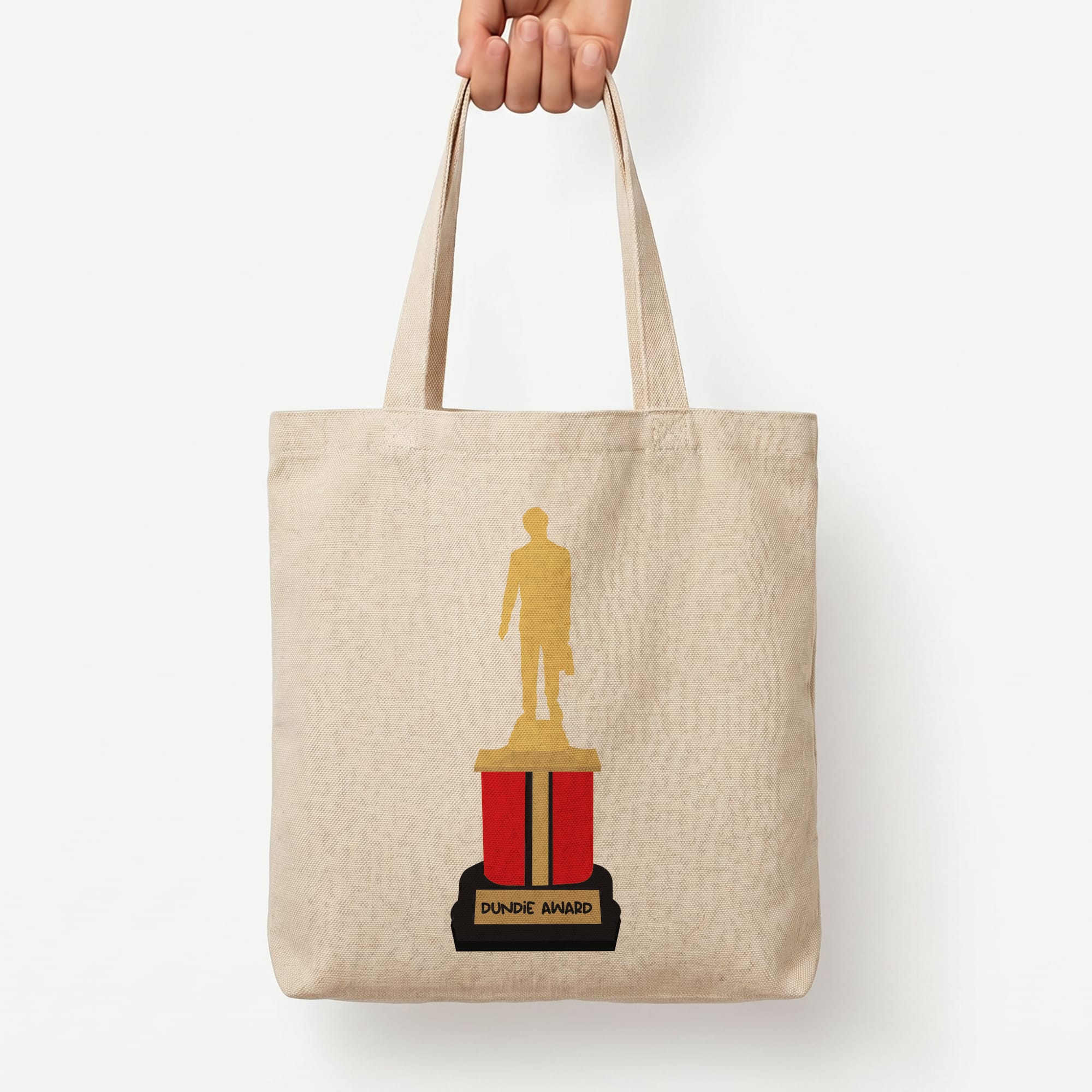 Dundie Award Tote Bag — Natural / Large
