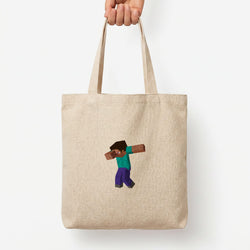 Steve Dab - Mining Tote Bag — Natural / Large