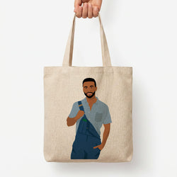 Aston Tote Bag — Natural / Large