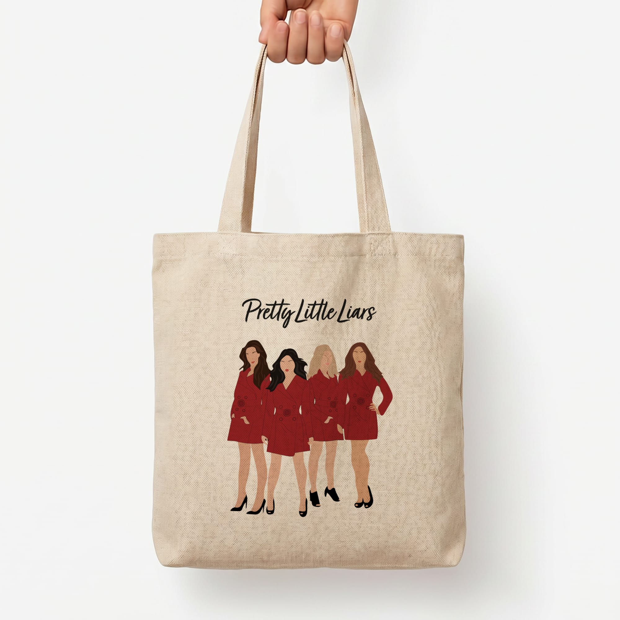 Girls - PLL Tote Bag — Natural / Large