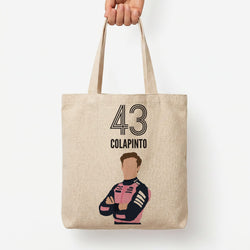 Colapinto 2026 Tote Bag — Natural / Large