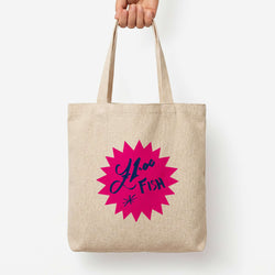 One Pound Fish - British Pop Culture Tote Bag — Natural / Large