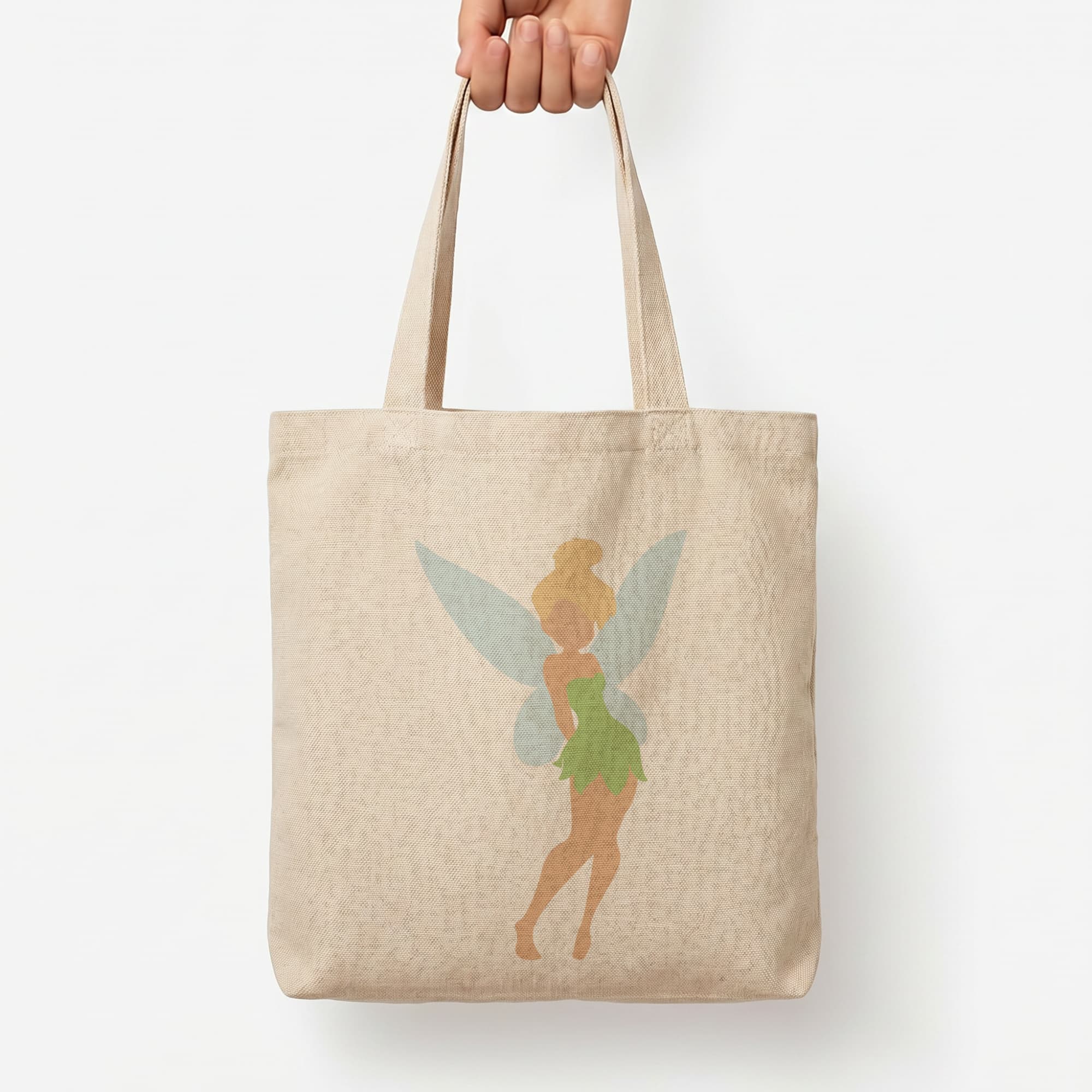 Tinker Fairy Tote Bag — Natural / Large