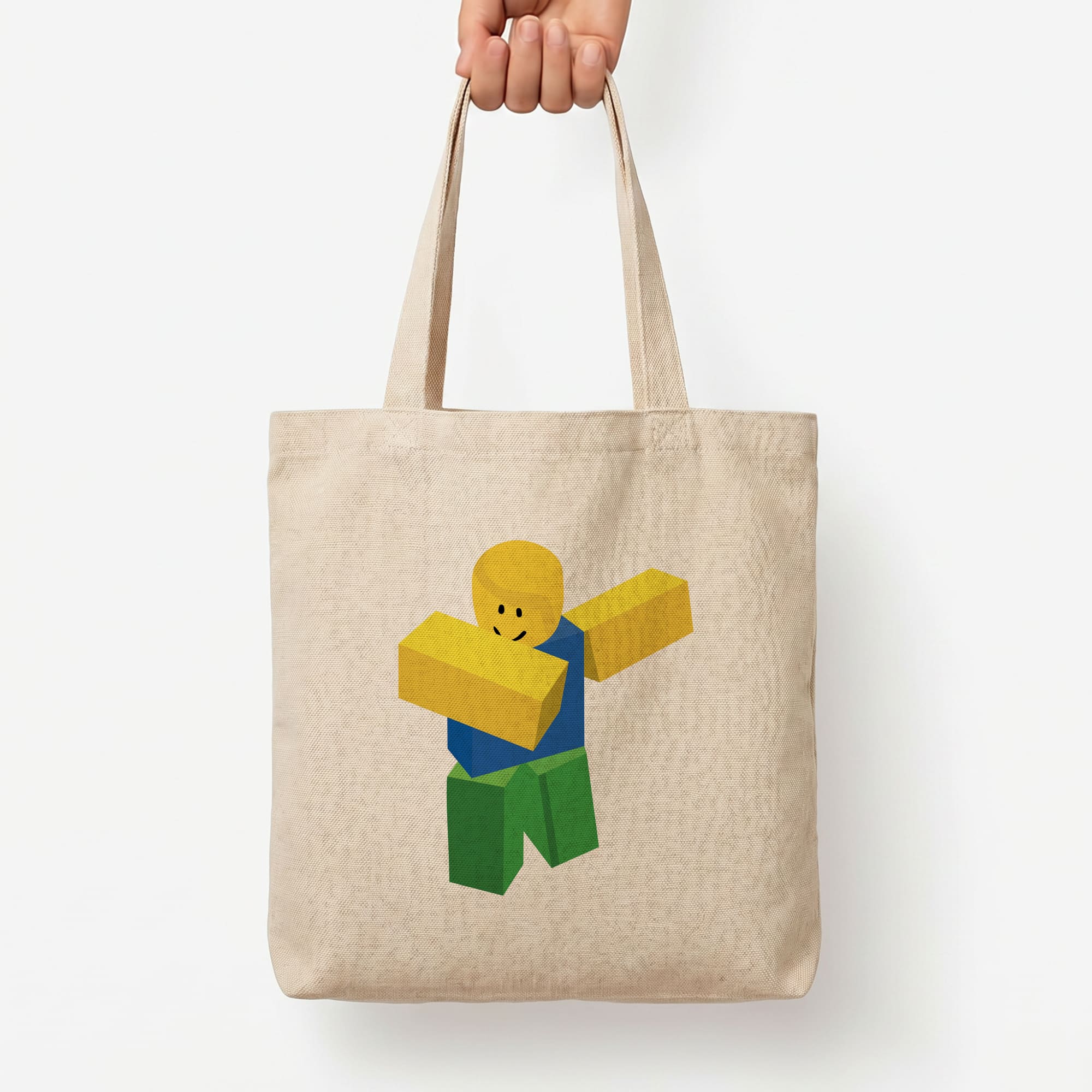 Dab Tote Bag — Natural / Large