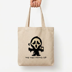 Baby Ghostface - Scream Tote Bag — Natural / Large