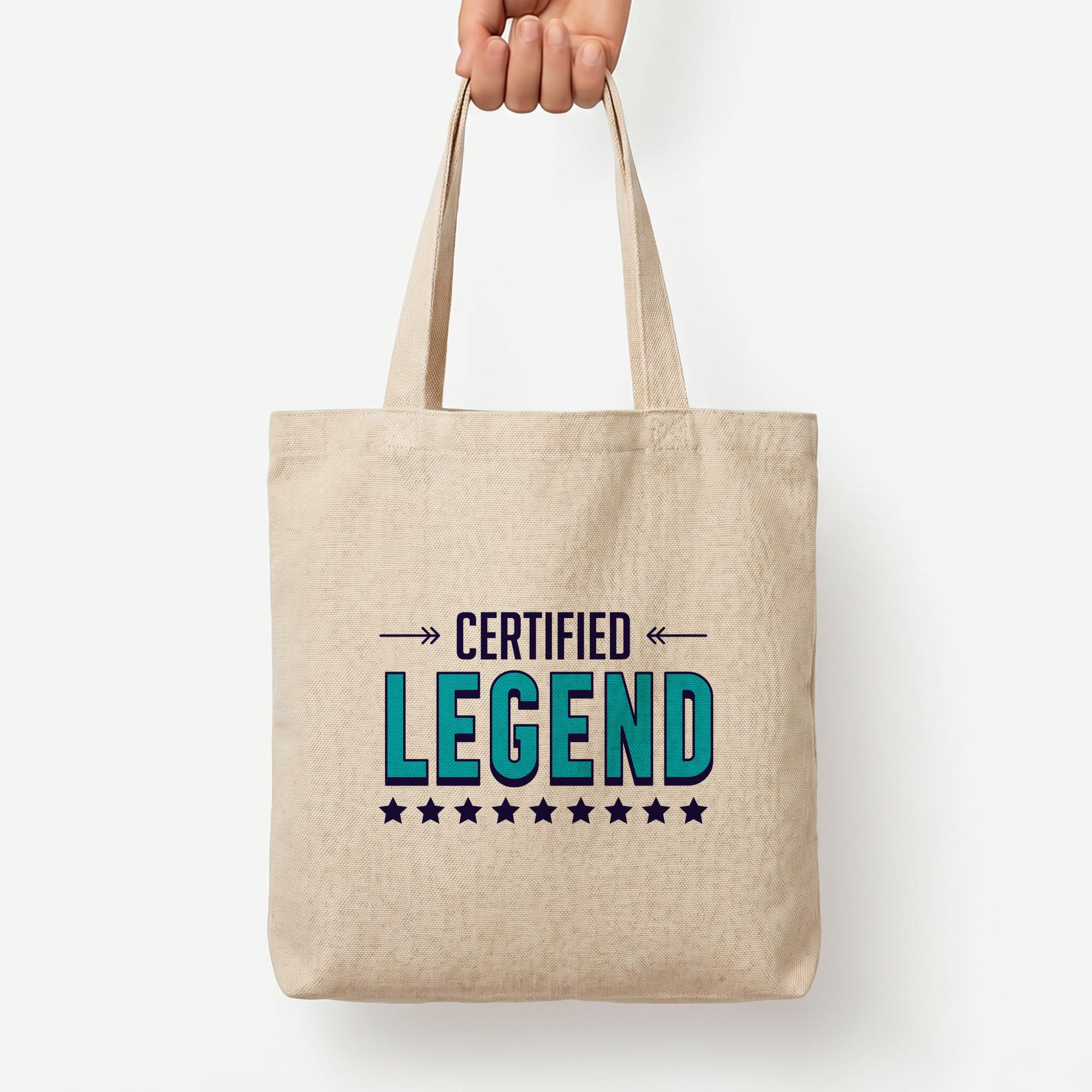 Certified Legend Tote Bag — Natural / Large