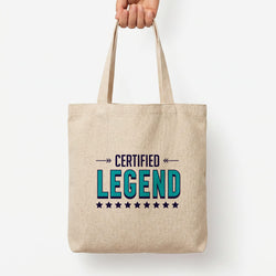 Certified Legend Tote Bag — Natural / Large