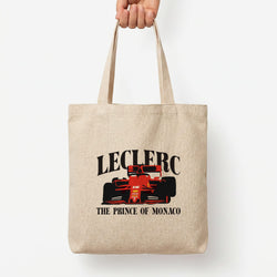 Prince Of Monaco Tote Bag — Natural / Large