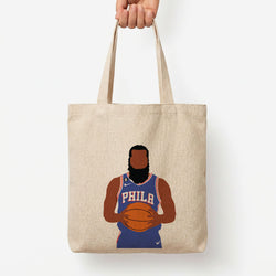 Harden - Basketball Tote Bag — Natural / Large
