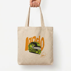 Abstract Lando Tote Bag — Natural / Large