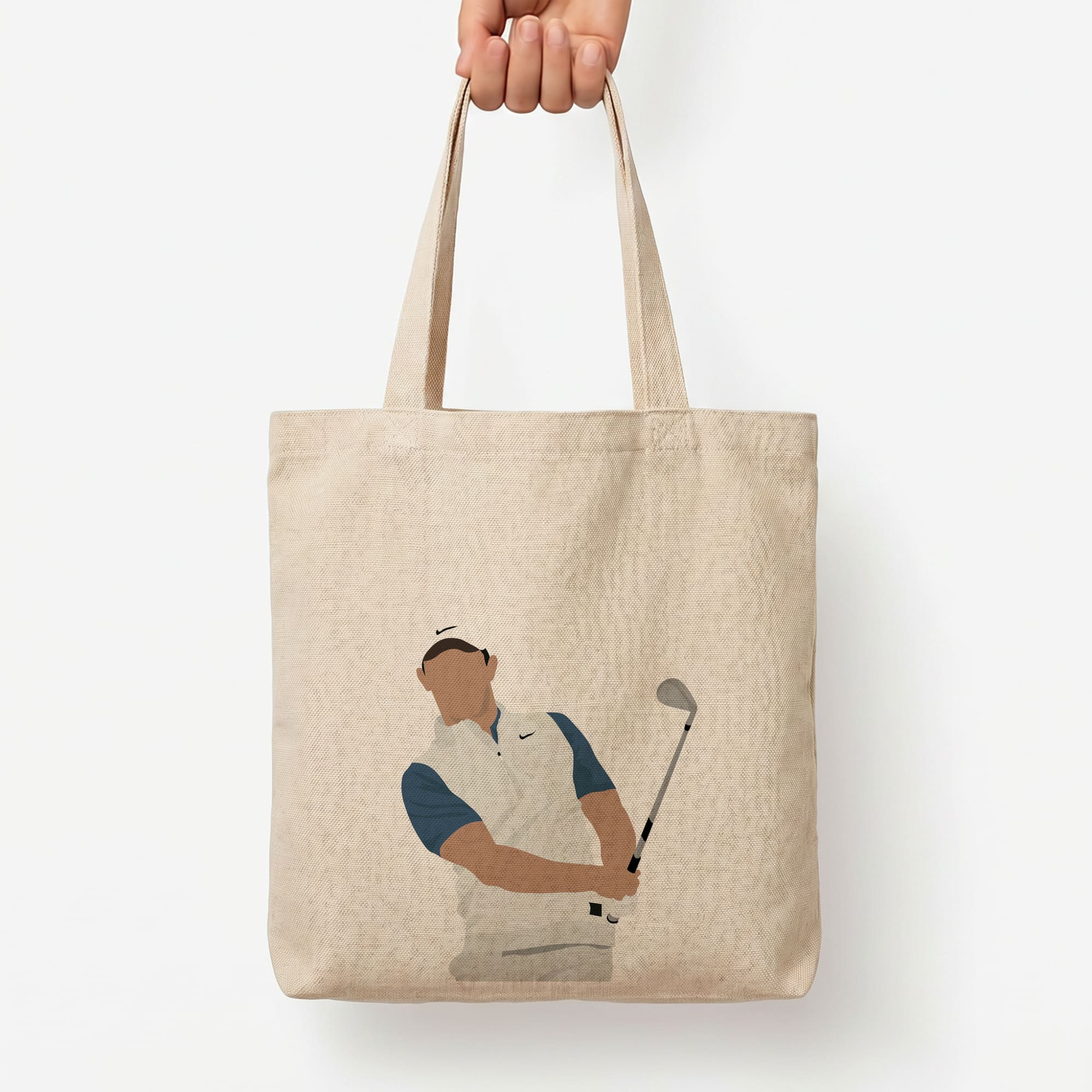 Mcllroy - Golf Tote Bag — Natural / Large