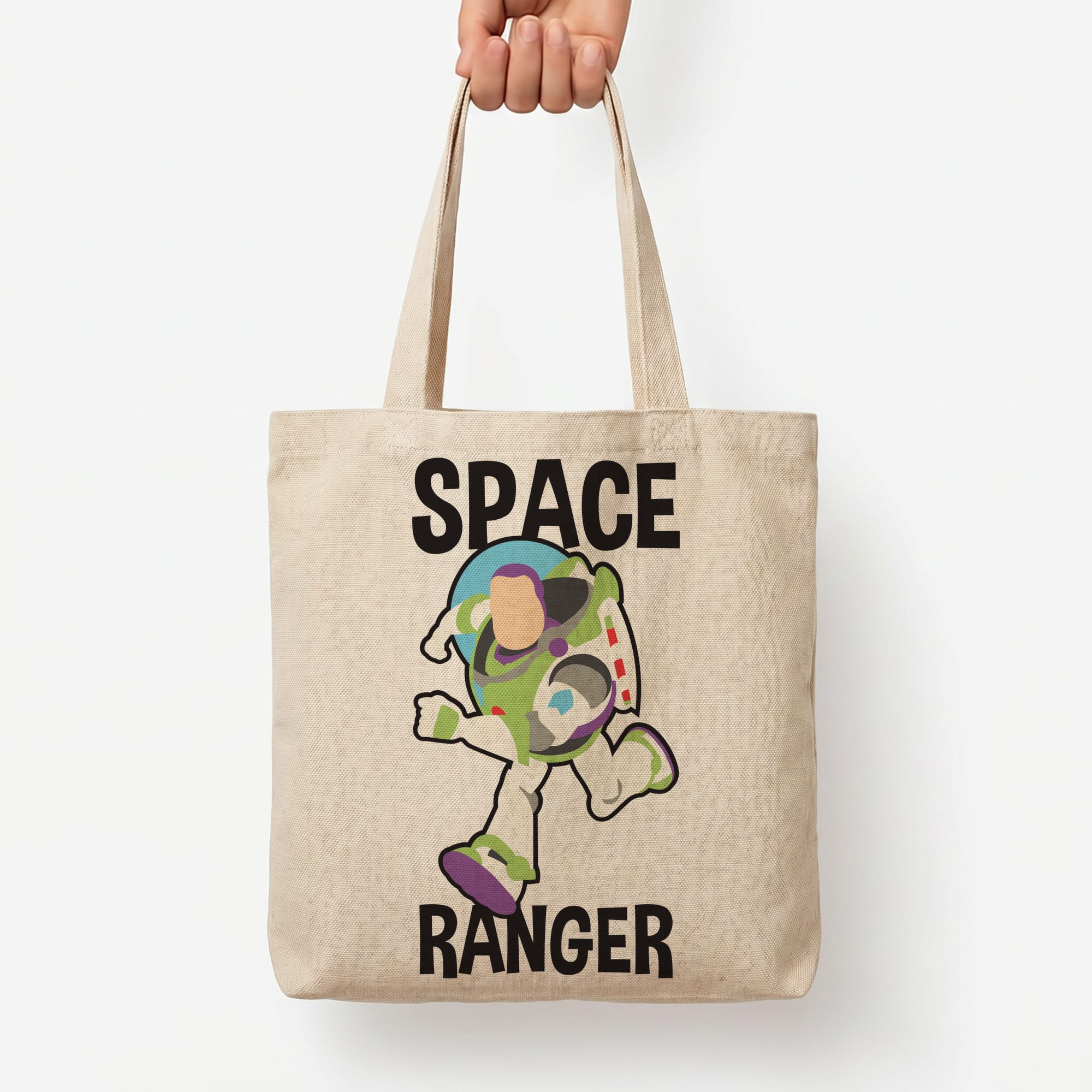 Space Ranger  Tote Bag — Natural / Large