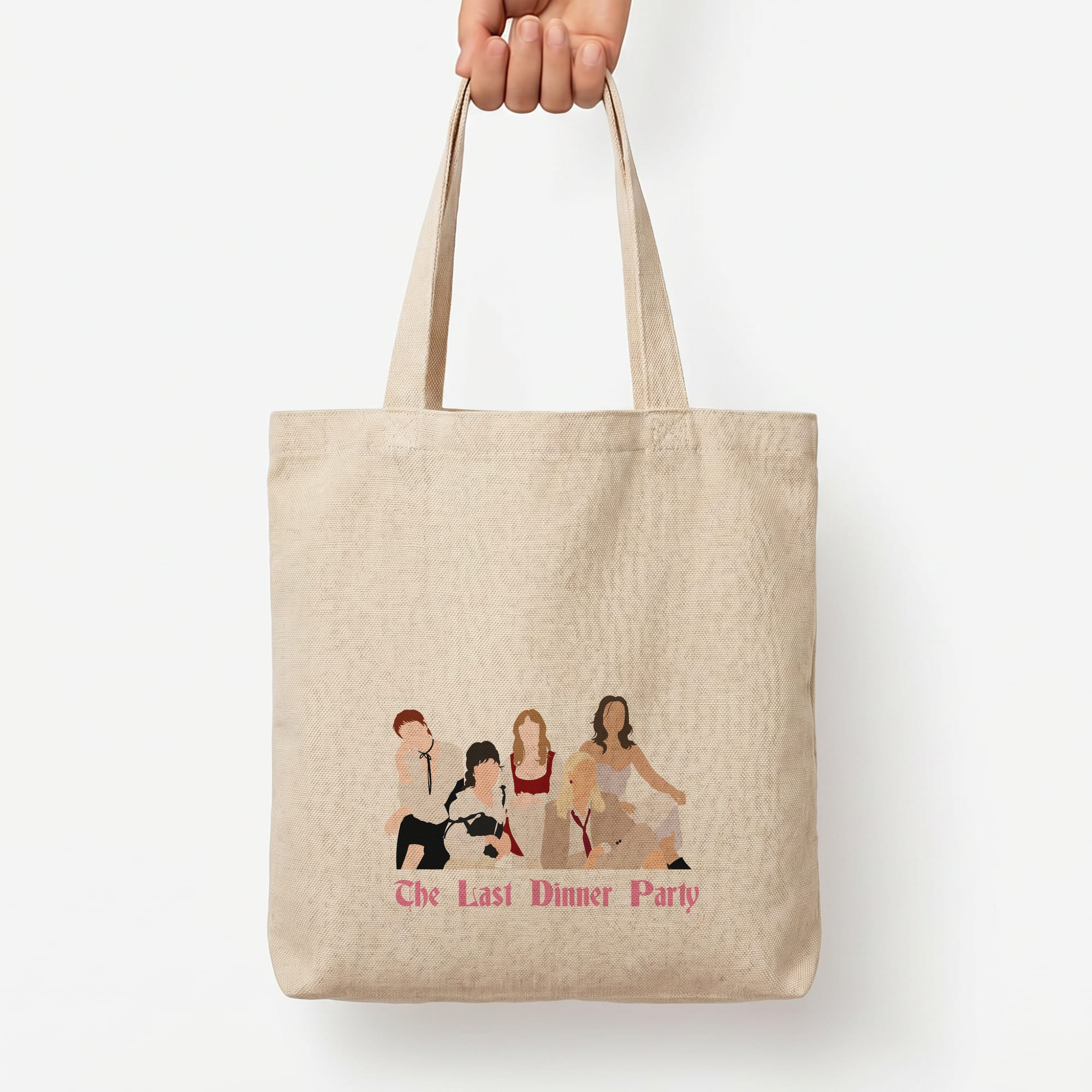 The Last Dinner Party - Festival Tote Bag — Natural / Large