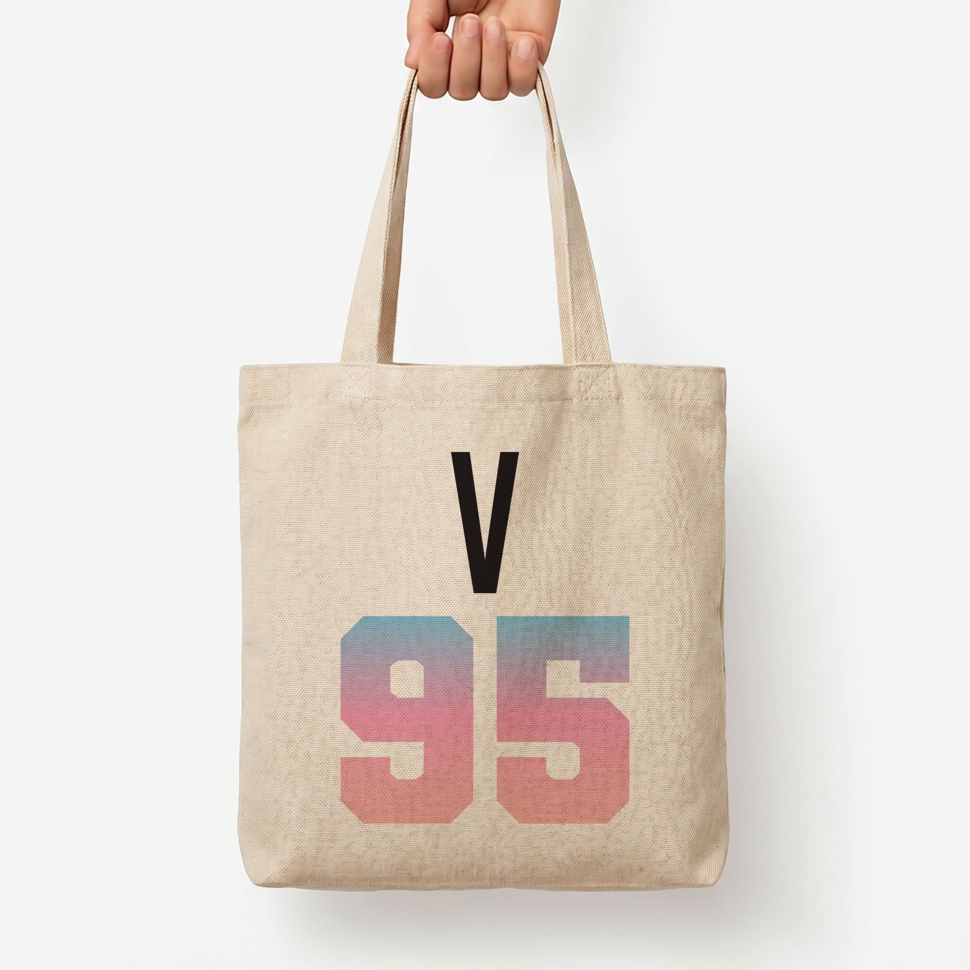 V 95 Tote Bag — Natural / Large