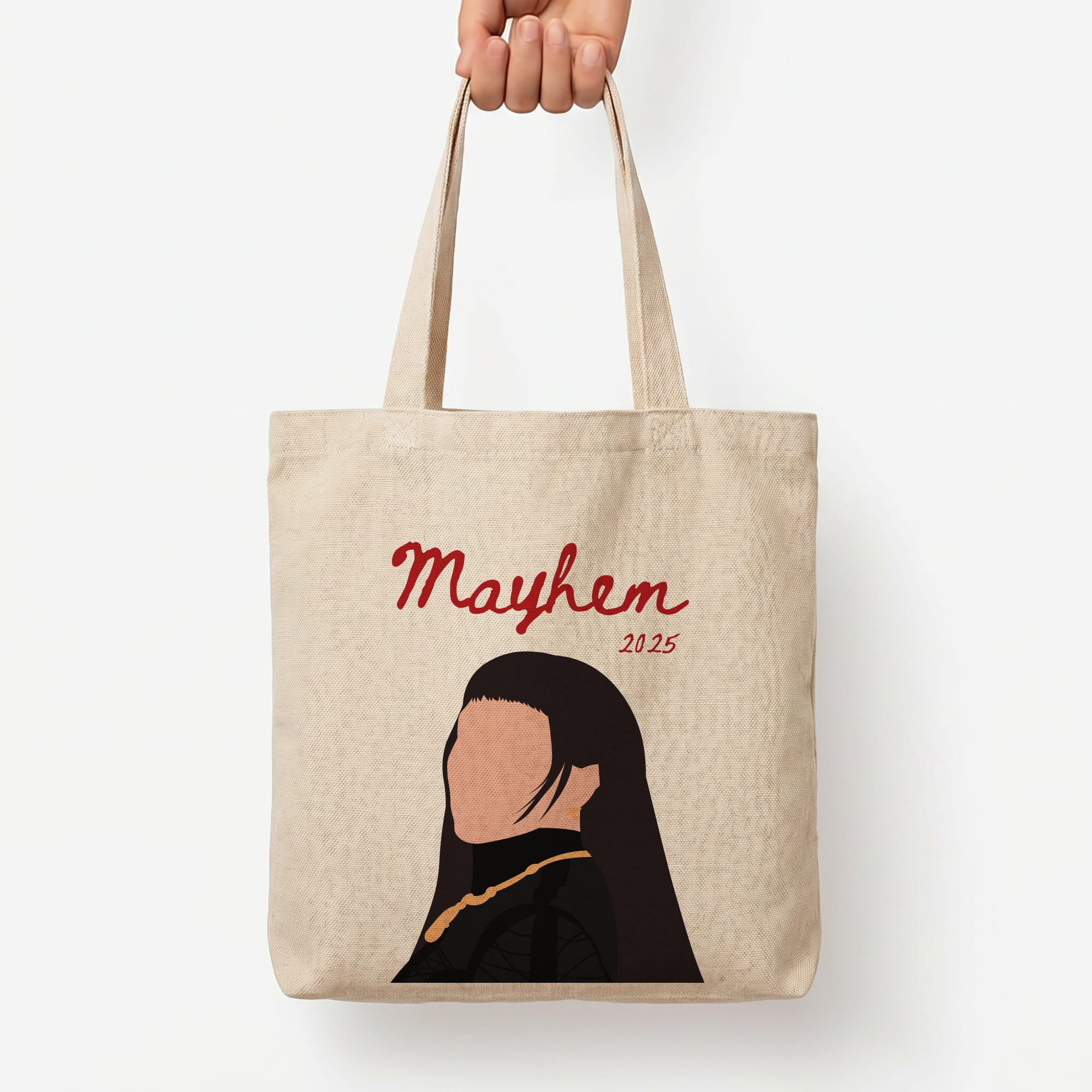 Mayhem 2025 Gaga Tote Bag — Natural / Large