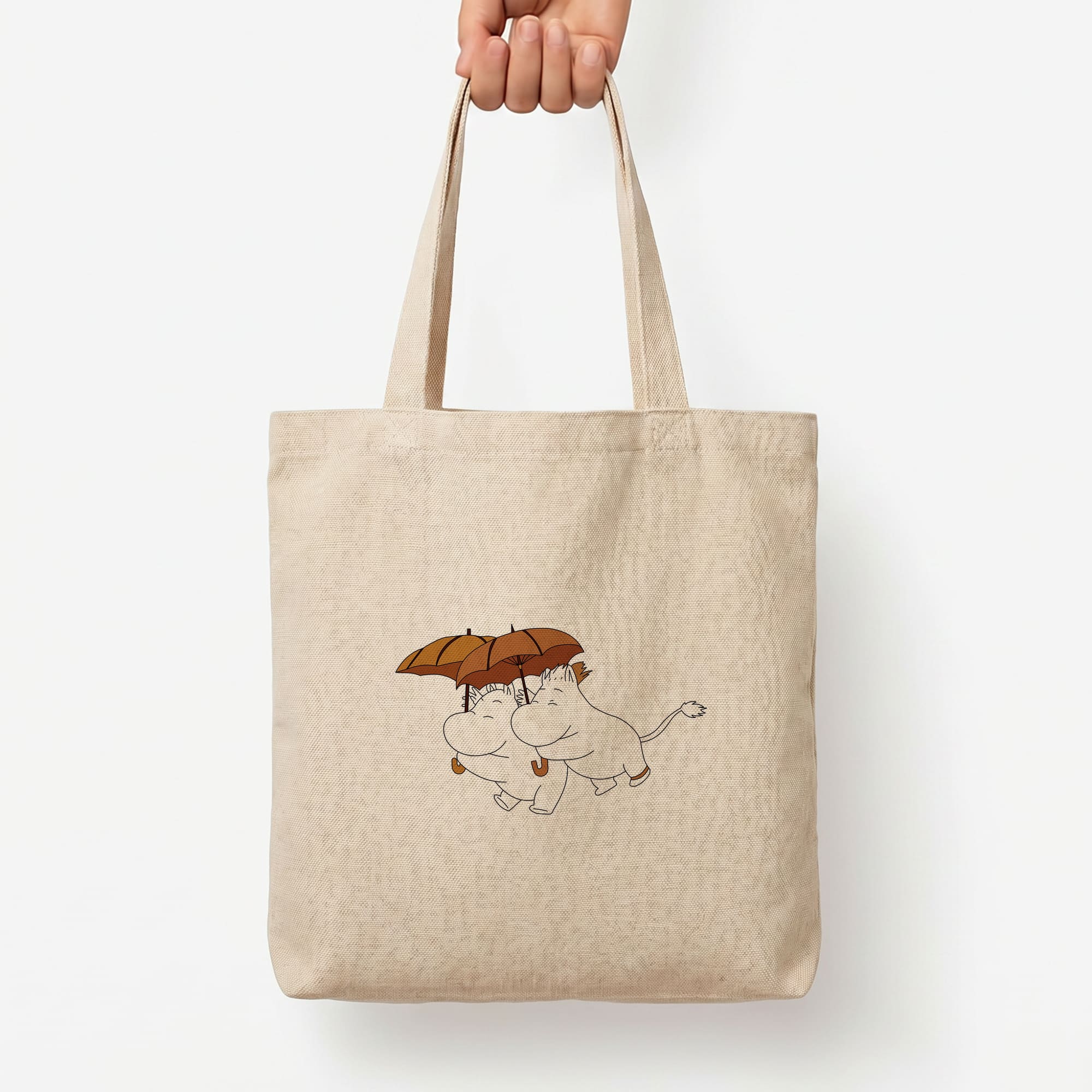 Moom Umbrellas Tote Bag — Natural / Large