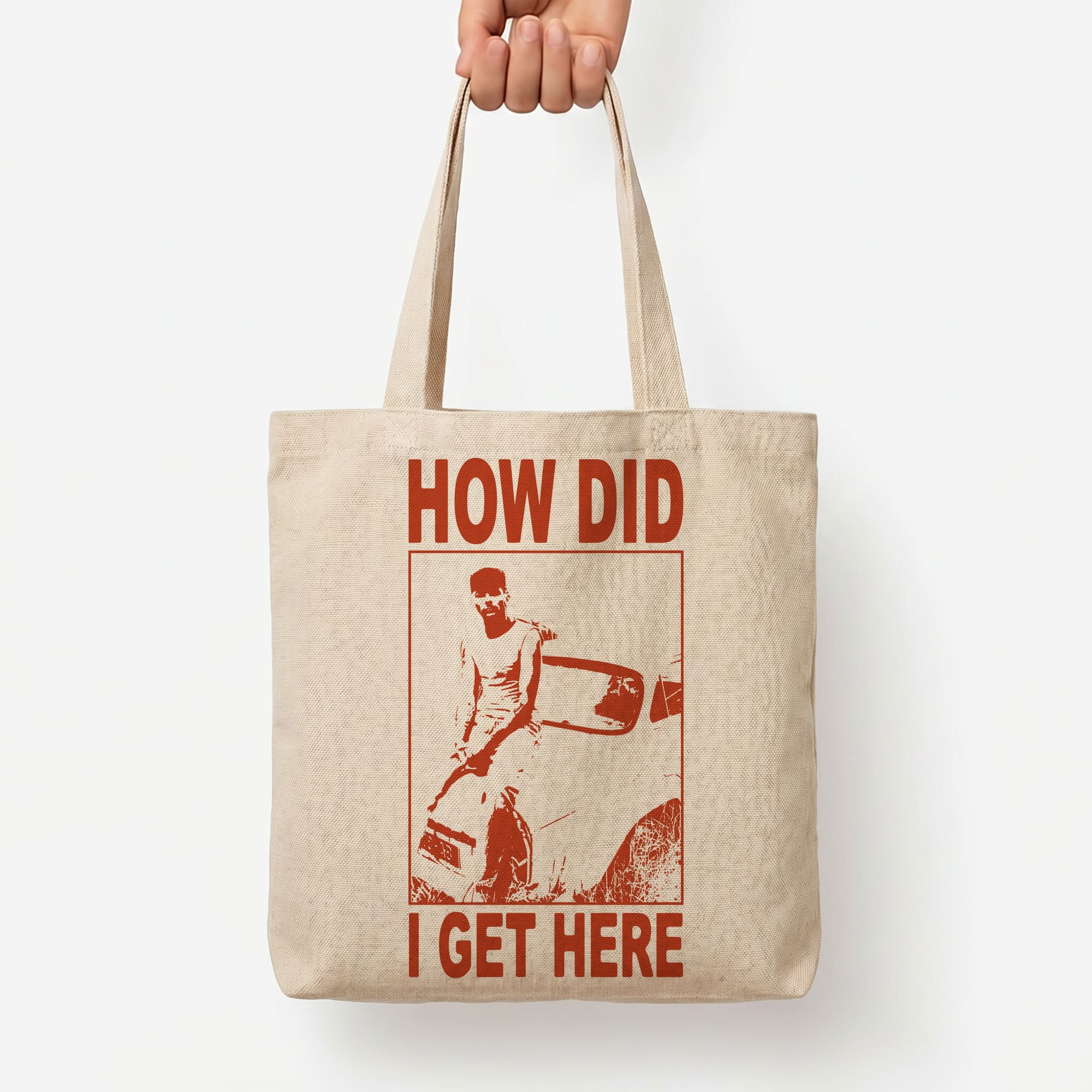 HDIGH Poster Tote Bag — Natural / Large