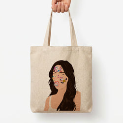 Sour - Olivia Tote Bag — Natural / Large
