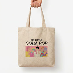 My Little Soda Tote Bag — Natural / Large