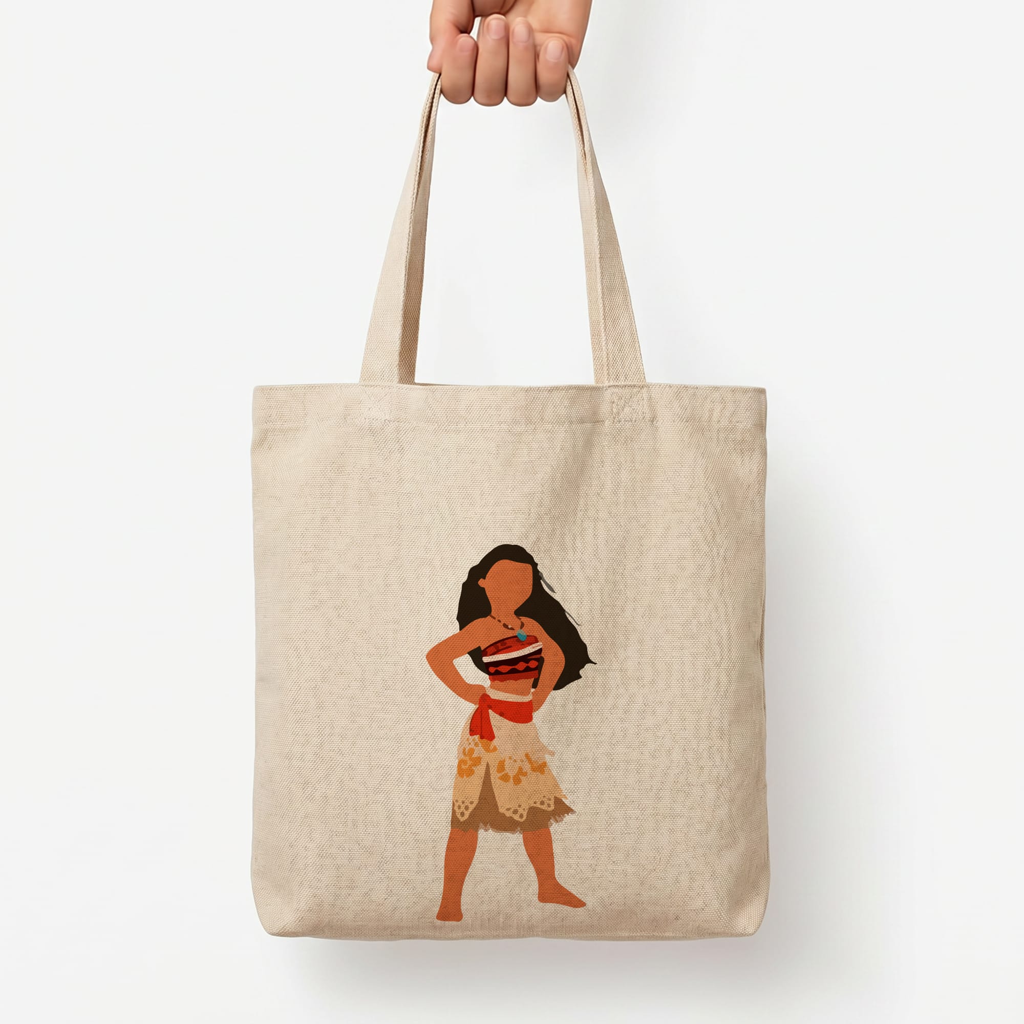 Pacific Voyager Tote Bag — Natural / Large