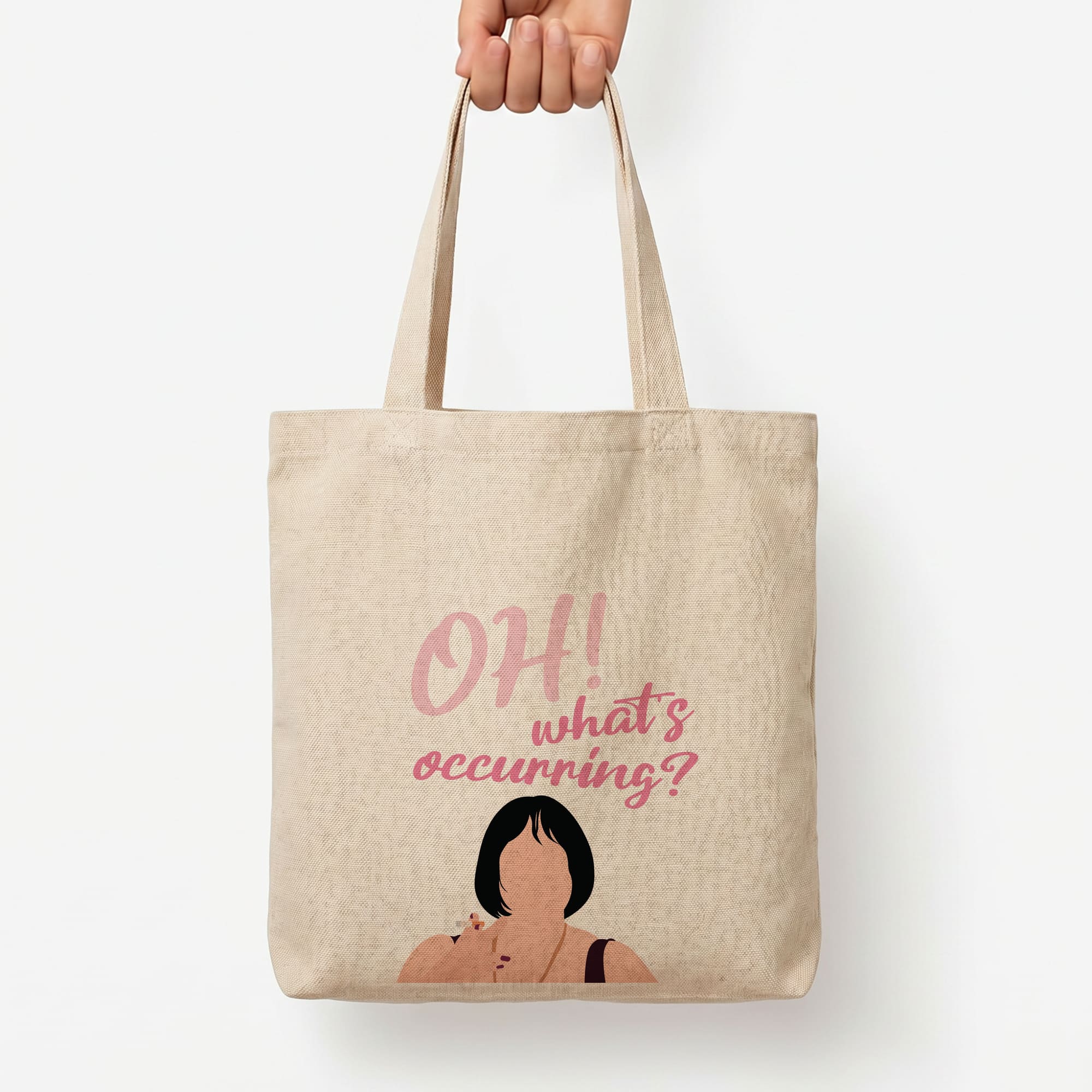 What's Occuring? Tote Bag — Natural / Large