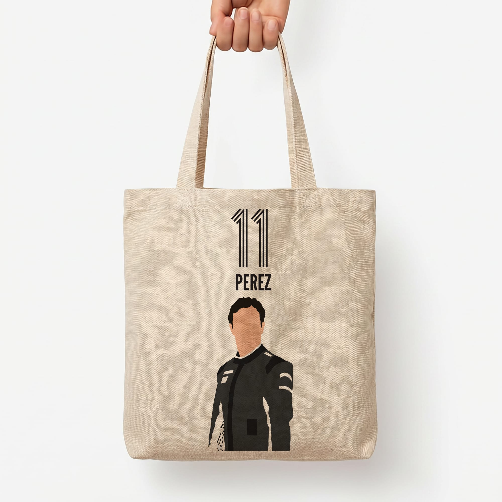Perez 2026 Tote Bag — Natural / Large