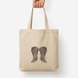 Daryl's Wings - TWD Tote Bag — Natural / Large