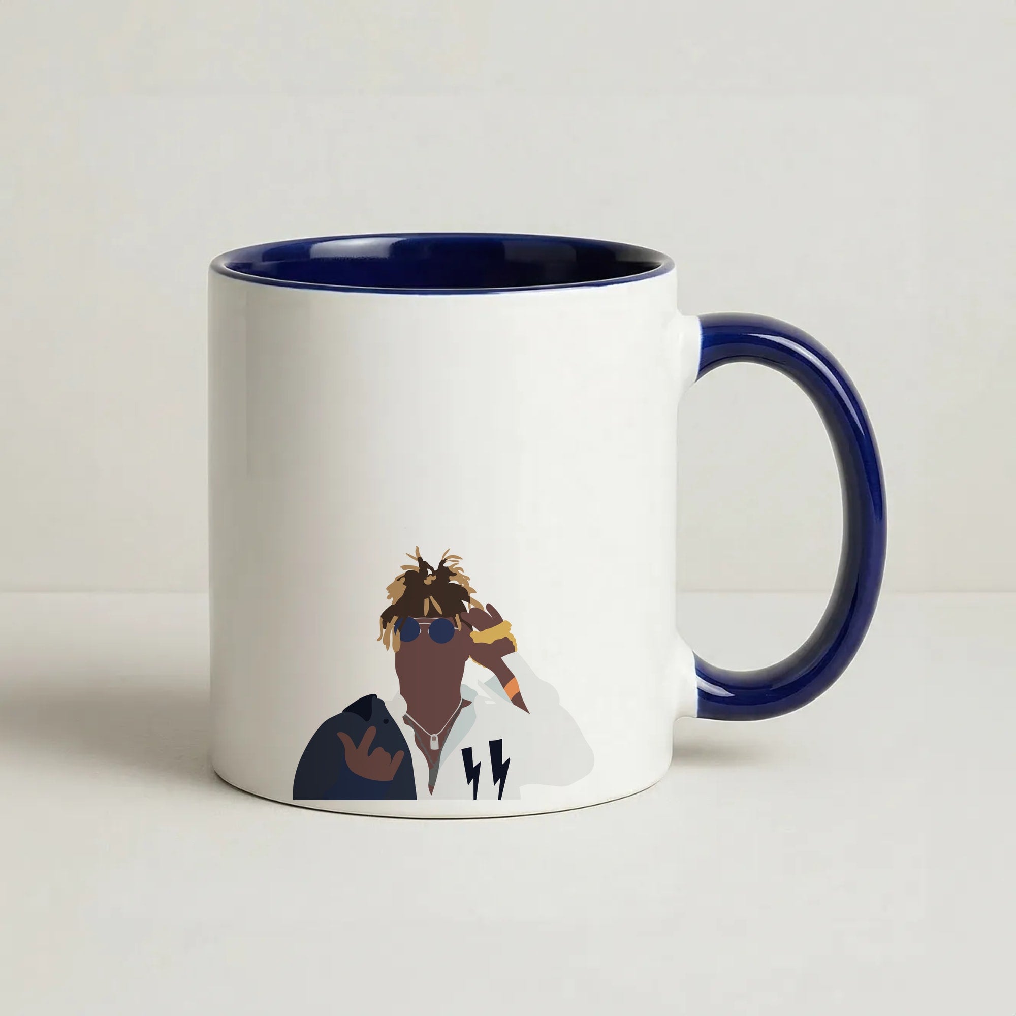 Swag - Juice WRLD Coffee Navy Blue Mug